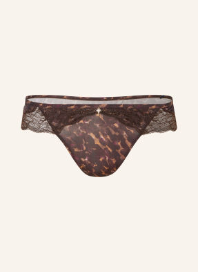 Joop! Kalhotky Panty tmavě hnědá / světle hnědá / tmavě fialová