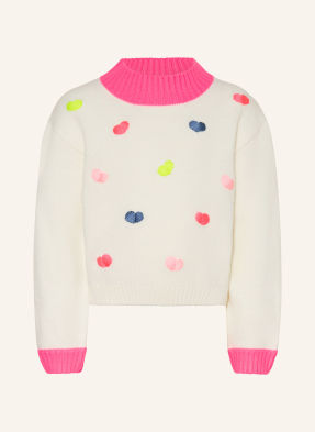 Billieblush Svetry krémová / neonově růžová / neonově žlutá