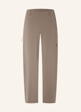 Peak Performance Outdoorové Kalhoty Backer Grid Regular Fit hnědá