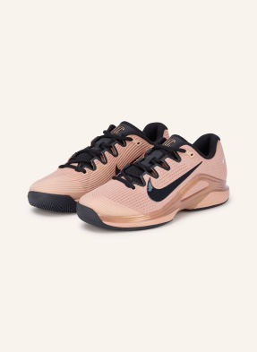 Nike Boty Na Tenis Vapor 12 Premium růžová / béžová / černá