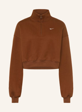 Nike Sweat-Troyer Studio braun