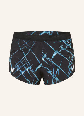 Nike Bežecké Šortky 2 V 1 Aeroswift černá / tmavě modrá