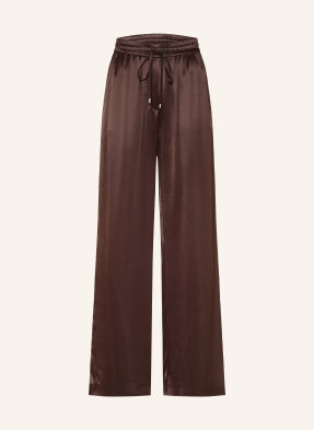 Boss Satinhose Tavati braun