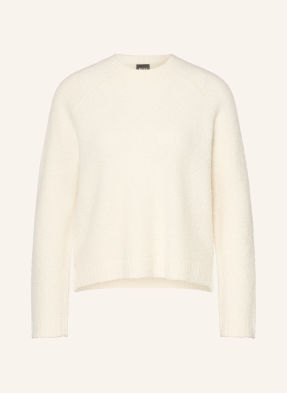 Boss Bouclé-Pullover Febisana weiss