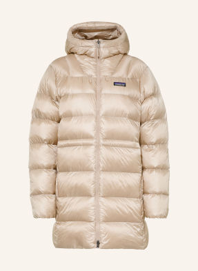 Patagonia Péřová Parka Fitz Roy béžová