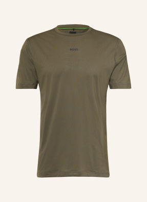 Boss Funkční Tričko Active khaki