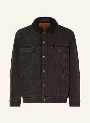Levi's® Džínová Bunda S Umělou Kožešinou 48 browns