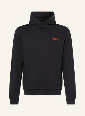 Napapijri Mikina S Kapucí B-Sweat černá / červená / modrá