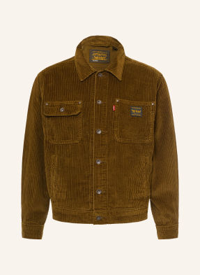 Levi's® Svrchní Košile Sunrise Trucker hnědá