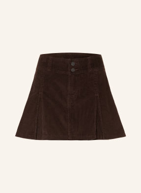Levi's® Kordurová Sukně tmavě hnědá
