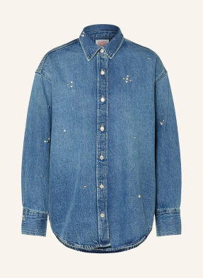 Levi's® Džínová Halenka Jordan S Cvočky A Ozdobnými Kamínky modrá