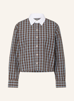 Levi's® Košilová Halenka Harlie hnědá / krémová / tyrkysová