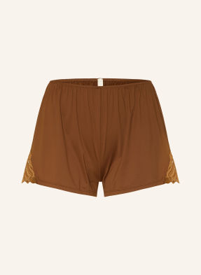 Falke Schlafshorts Delicate Touch braun