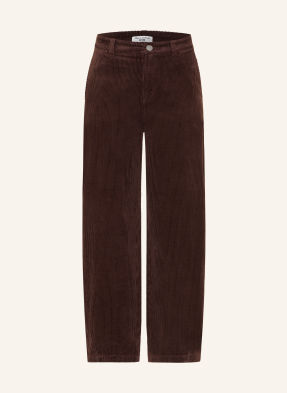Marc O'polo Denim Kordové Kalhoty tmavě hnědá