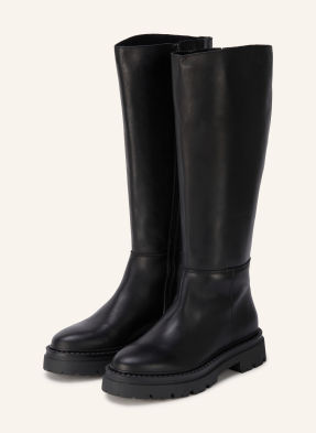 Steve Madden Kozačky Kaja-W černá