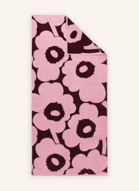 Marimekko Osuška Unikko tmavě fialová / růžová