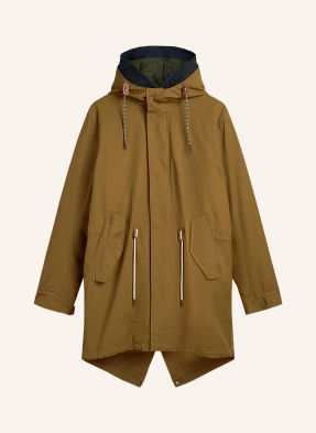 Scotch & Soda Parka koňaková / tmavě modrá