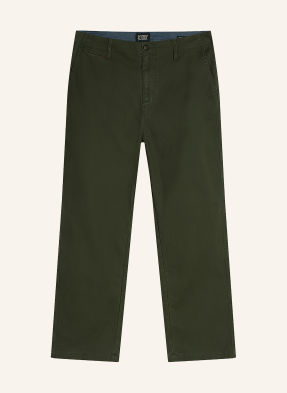 Scotch & Soda Chino Kalhoty Pitch Regular Fit tmavě zelená