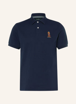 Hackett London Polokošile Z Piké Heritage Harry Classic Fit tmavě modrá