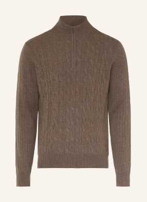 Hackett London Svetr Troyer černošedá