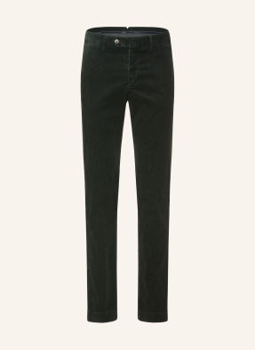 Hackett London Cordchino Kensington Slim Fit tmavě zelená