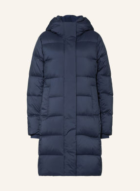 Tommy Hilfiger Péřový Kabát tmavě modrá