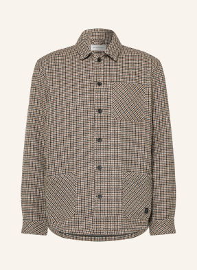 Nowadays Overshirt hnědá / béžová / černá
