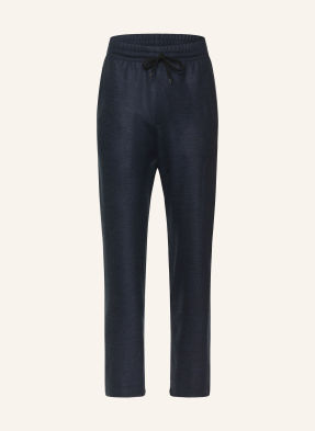 Harris Wharf London Oblekové Kalhoty S Extra Úzkým Střihem Z Jersey va02 navy blue