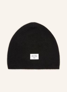 Acne Studios Kašmírová Čepice černá