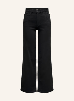 Only Široké Džíny black denim