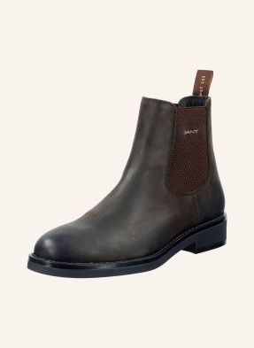 Gant Chelsea Boots Prepdale tmavě hnědá