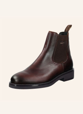 Gant Chelsea Boots Prepdale tmavě hnědá
