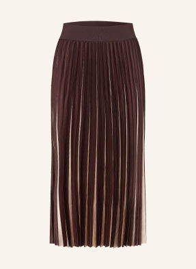 Reiss Plisseerock Serena braun