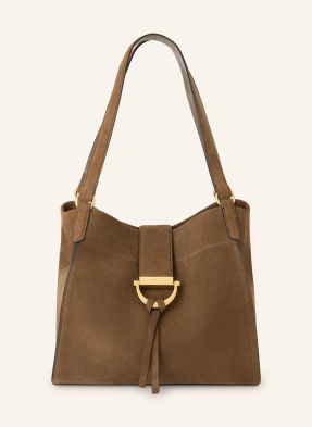 Abro Shopper Temi khaki / zlatá