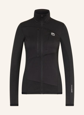 Ortovox Fleecová Mikina Fleece Grid černá
