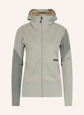 Ortovox Softshell Bunda Ortler světle zelená / šedá