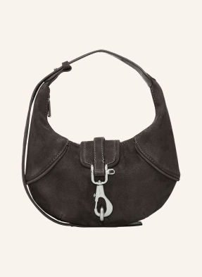 Liebeskind Kabelka Přes Rameno Ryker Xs tmavě hnědá / stříbrná
