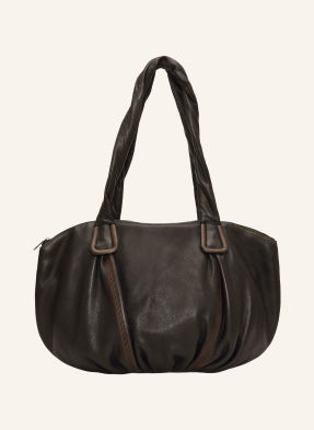 Liebeskind Shopper Lucy Medium tmavě hnědá / zlatá