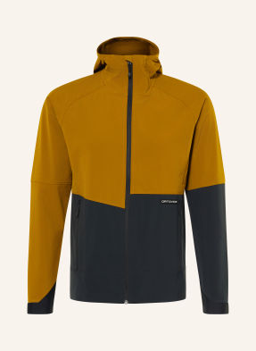 Ortovox Softshell Bunda Venet Hooded velbloudí / tmavě šedá
