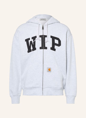 Carhartt Wip Mikina světle šedá / černá