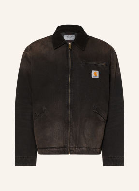 Carhartt Wip Džínová Bunda Og Detroit 00e0r black / black