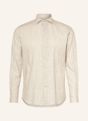 Profuomo Košile Slim Fit béžová / režná