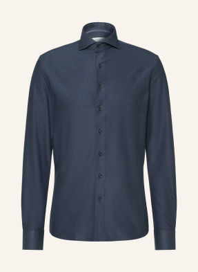 Profuomo Jerseyová Košile Slim Fit tmavě modrá