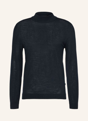 Maerz Muenchen Pullover Aus Merinowolle blau