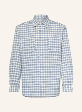 A.P.C. Košile Malcom Comfort Fit režná / tmavě modrá