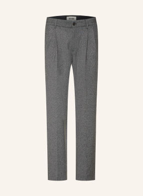 Drykorn Oblekové Kalhoty Leek Relaxed Fit 6100 grau