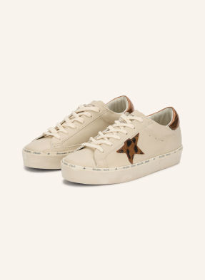 Golden Goose Sneakersy Hi Star krémová / hnědá / černá