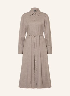 Boss Hemdblusenkleid Dannel beige