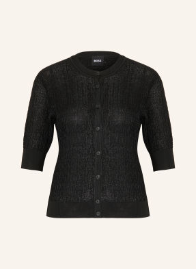 Boss Strickjacke Fialora schwarz
