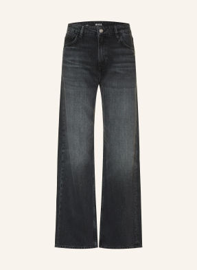 Boss Wide Leg Jeans Crossroad schwarz